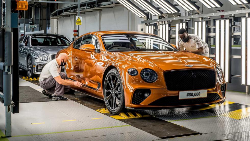 Η Bentley έφτασε τις 80.000 Continental GT